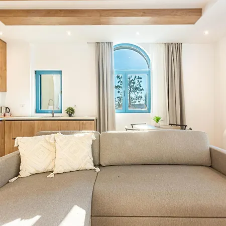 Apartmán Santorini Dream 3 W Parking, Kitchen And Sunset View - Drymades *