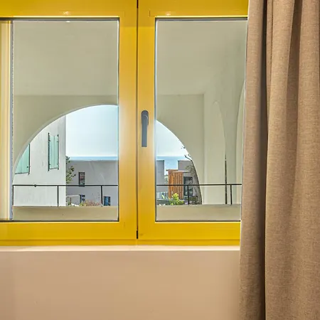 Apartamento Santorini Dream 3 W Parking, Kitchen And Sunset View - Drymades Dhërmi